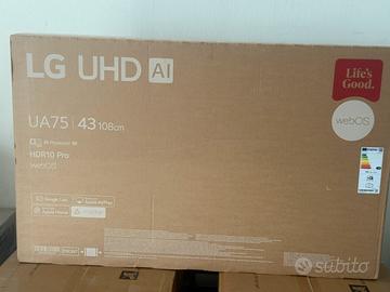 TV LG 43 POLLICI NUOVA!!!