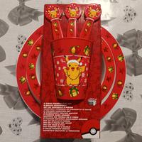 Servizio Tavola Pokemon 6 Pezzi in plastica