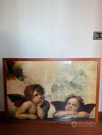 Grande quadro angioletti 105x75 cm