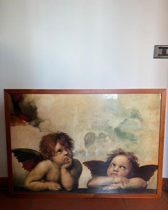 Grande quadro angioletti 105x75 cm