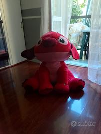peluche gigante Leroy  Disney stitch rosso 