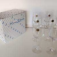 Calici in cristallo per vini rossi