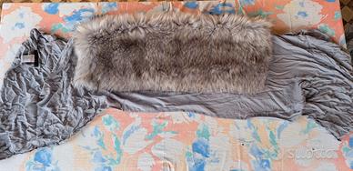 Sciarpa di pelliccia ecologica 