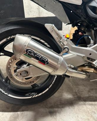 Terminale di scarico Gpr Honda Hornet 600 titanio