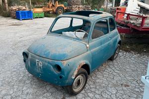 Fiat 500 d'epoca - carrozzeria con documenti