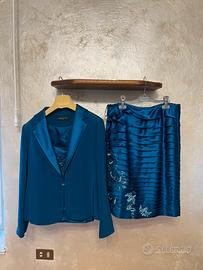 vestito elegante azzurro