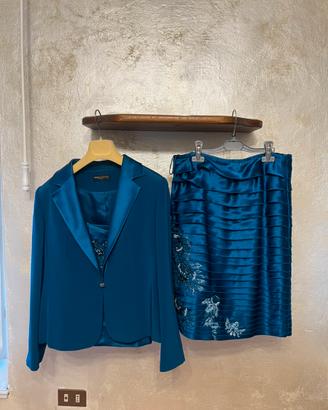 vestito elegante azzurro