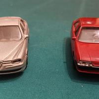 Alfa Romeo 156 e Citroen Xantia 16V Bburago