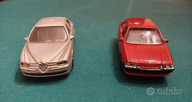 Alfa Romeo 156 e Citroen Xantia 16V Bburago