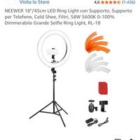 Ring Light LED nuova mai usata