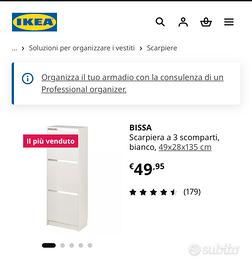 Scarpiera IKEA trattabile