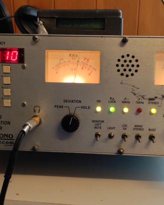 MODULATION MONITORS SUONO TELECOM