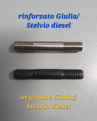Prigionieri turbo rinforzati Giulia/Stelvio Diesel