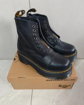 Dr. Martens Sinclair Platform Pelle Nappa Martella