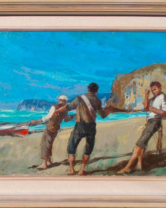 Mario Tabacci - olio su tela di 90x60 cm.