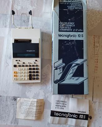 Calcolatrice Tecnosonic 12S