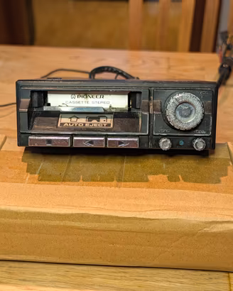 Autoradio mangianastri Pioneer KP-212 Vintage