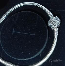 Bracciale NUOVO pandora,chiusura Trilly mis.19