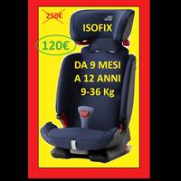 Seggiolone auto BRITAX ROMER ADVANSAFIX ISOFIX