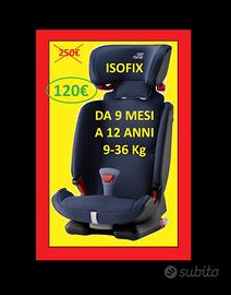 Seggiolone auto BRITAX ROMER ADVANSAFIX ISOFIX