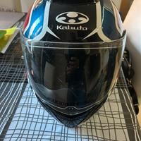 Casco  Kabuto Ibuki apribile touring tricolore