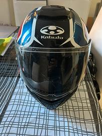 Casco  Kabuto Ibuki apribile touring tricolore
