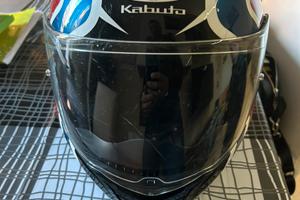 Casco  Kabuto Ibuki apribile touring tricolore