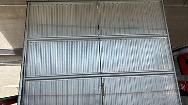 Basculante zincata completa di telaio e tiranti