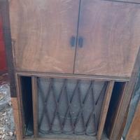 RADIOFONOGRAFO  VINTAGE ANNI 30 DA RESTAURARE