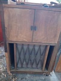 RADIOFONOGRAFO  VINTAGE ANNI 30 DA RESTAURARE