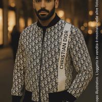 🖤 Giacca Dior Uomo – Logo All-over, taglia M 🖤