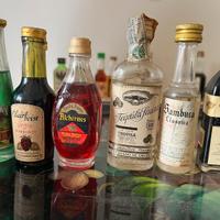 Bottiglie mignon da colezione