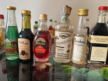 Bottiglie mignon da colezione