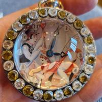 Erotic Watch CORUM Bubble con Automa Nuovo Argento