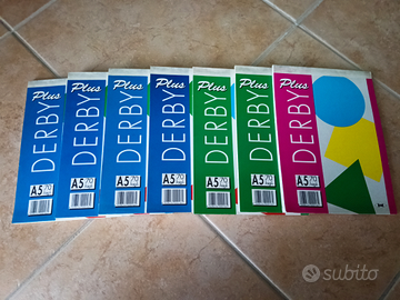 Blocchi notes A5 a quadretti