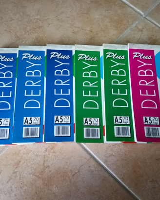 Blocchi notes A5 a quadretti