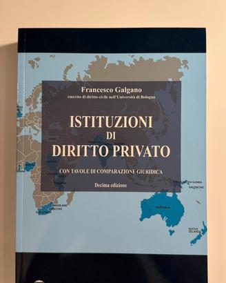 Galgano Istituzioni di Diritto Privato - 10 ed