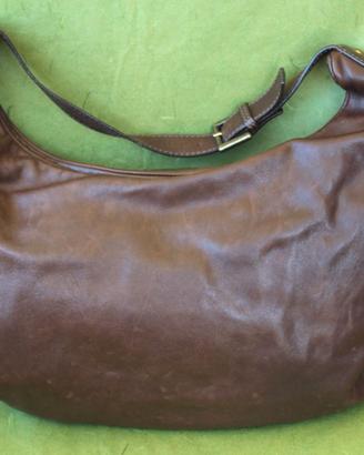 Timberland - borsa a spalla in pelle marrone 2012