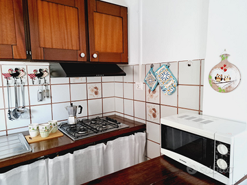 Bilocale sulla ciclabile con giardino e garage