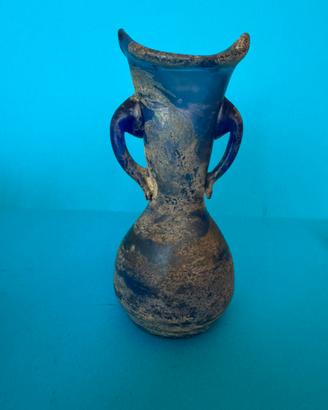 Vaso in vetro  "Scavo" di Murano