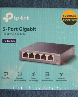 TP-Link TL-SG105 – Switch Gigabit 5 porte – NUOVO
