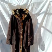 Impermeabile con eco pelliccia taglia 44 