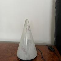 Coppia di lampade Abat-jour in vetro di Murano