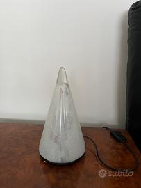 Coppia di lampade Abat-jour in vetro di Murano