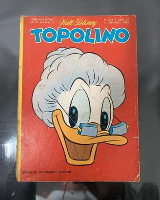 Topolino n°736 4 gennaio 1970