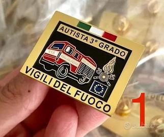 Vigili del fuoco autista terzo grado VF