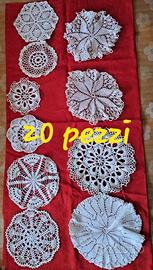 20 centrini vintage 