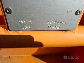 Lama da neve mai usata assaloni tn25