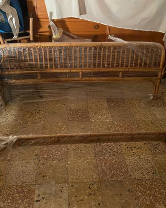 Letto/ Divano in canna d’India