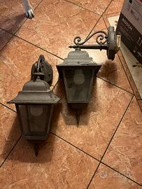 Lampioni in ferro battuto per esterno